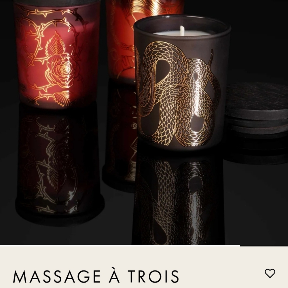 Honey Birdette Soy Massage Candle, Scarlet and Gold, Mini Sized NWOT - Picture 5 of 6